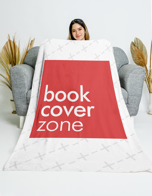 Blanket Mockup Featuring a Young Woman