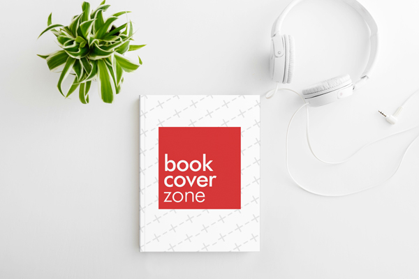 Book Cover Mockup on Desk