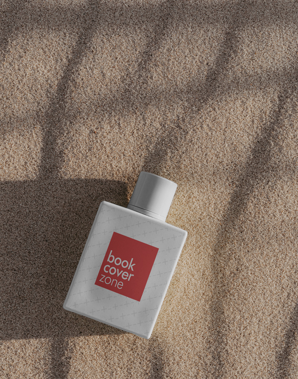 Bottle on Floor Mockup