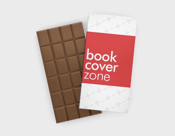 3D Brown Chocolate Bar with Packaging