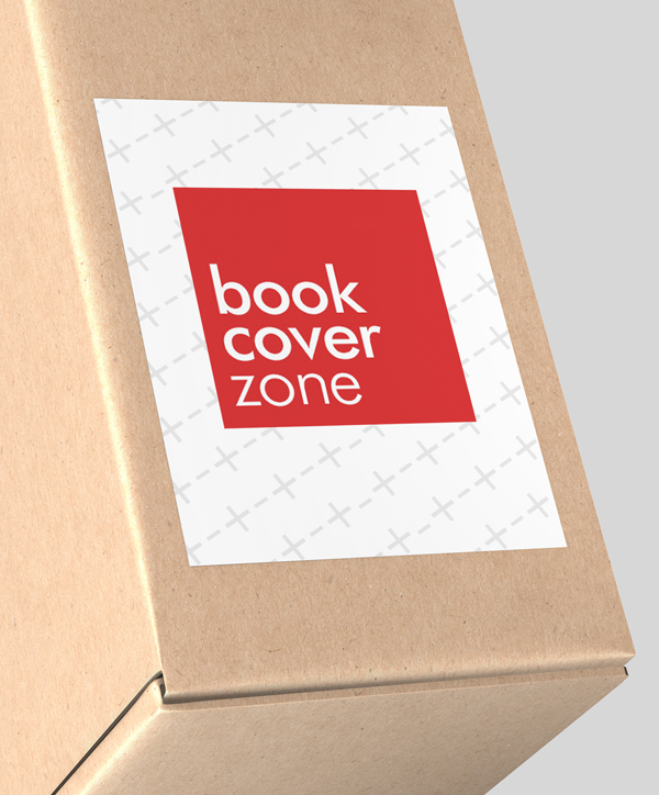 Cardboard Box Mockup - Portrait View