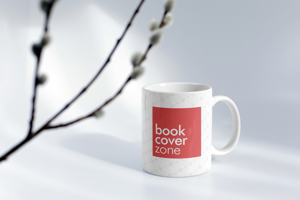Ceramic Coffee Mug with Willow Branch Design