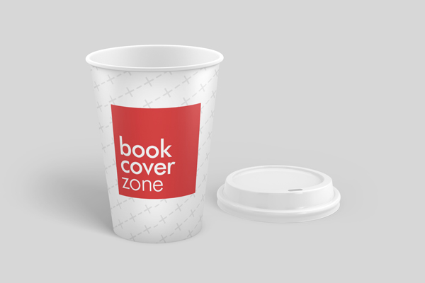 12oz Coffee Cup with Lid Off