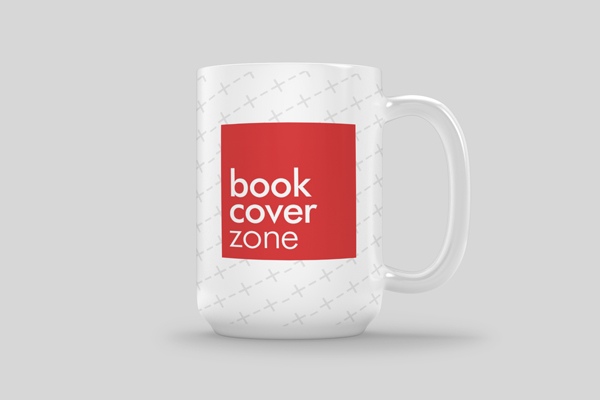 15oz Ceramic Coffee Mug Mockup - Side View