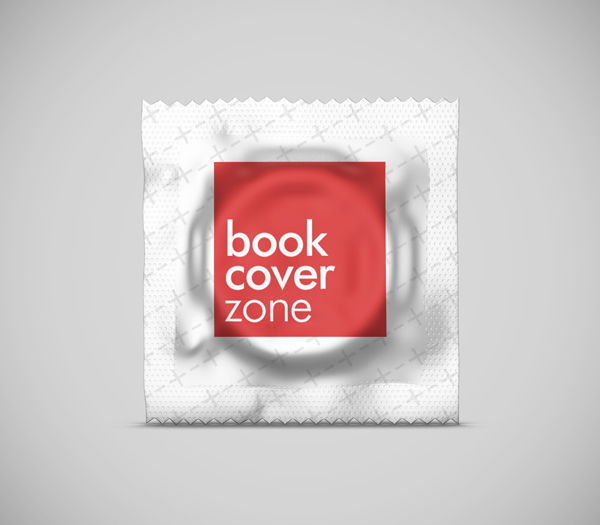3D Latex Condom Wrapper Mockup