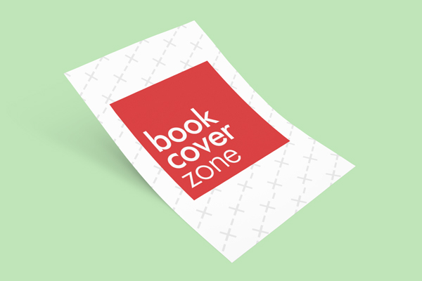 Curved A5 Paper Page Flyer Mockup