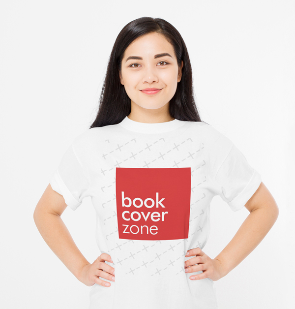 Energetic Young Woman in T-Shirt