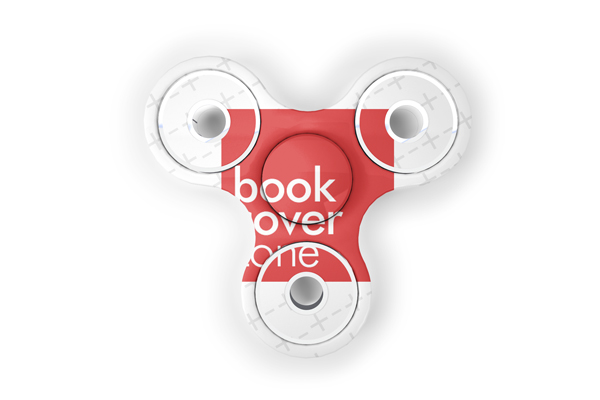 3D Fidget Spinner Mockup