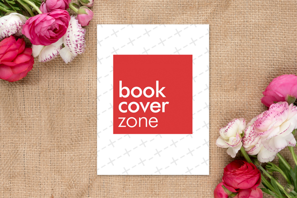 Floral Background Postcard Invitation