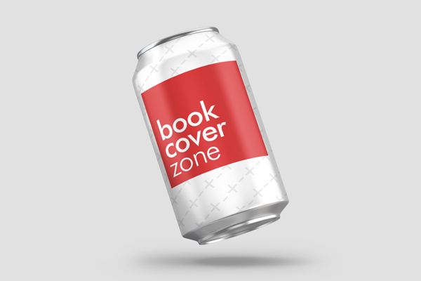 Floating Soda Can Mockup