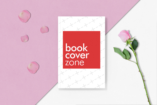 Floral Book Cover Mockup