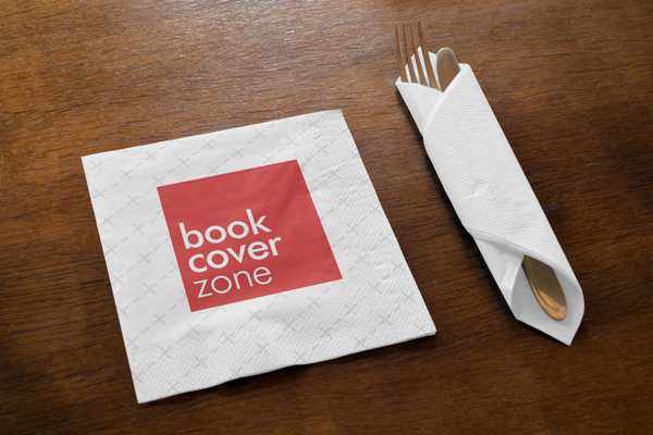 Free Online PSD Mockup with Paper Napkin