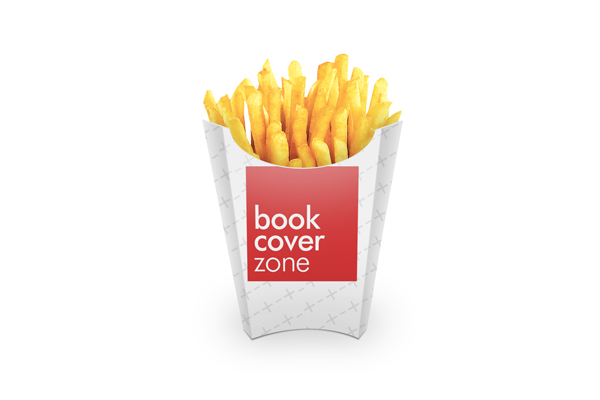 French Fries & Potato Chips Cardboard Box Mockup
