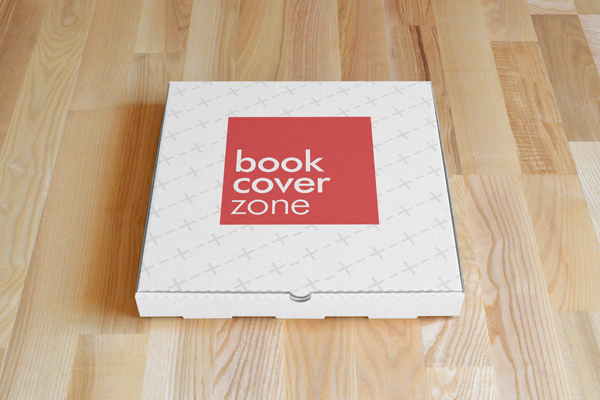 Front View Pizza Box Mockup