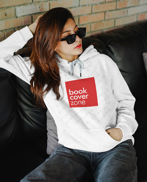Hoodie Mockup with Woman Wearing Glasses