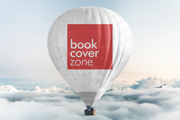 Hot Air Balloon Logo Mockup