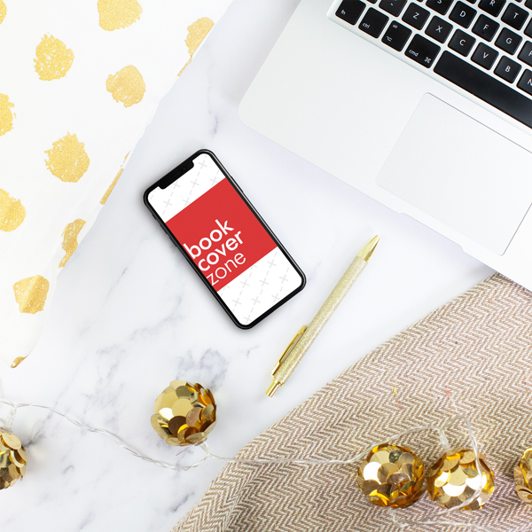 iPhone Christmas Scene Mockup