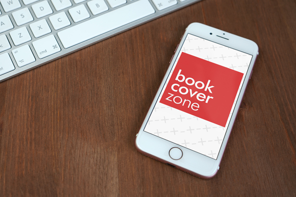 iPhone on Desk Mockup