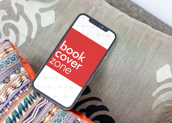 iPhone Mockup on Pillow