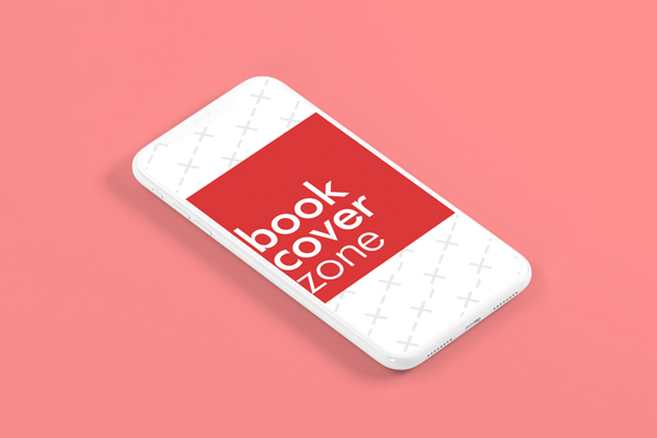 Isometric 3D White iPhone Mockup