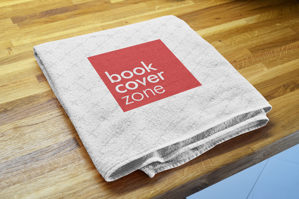 Kitchen Towel on Wood Surface