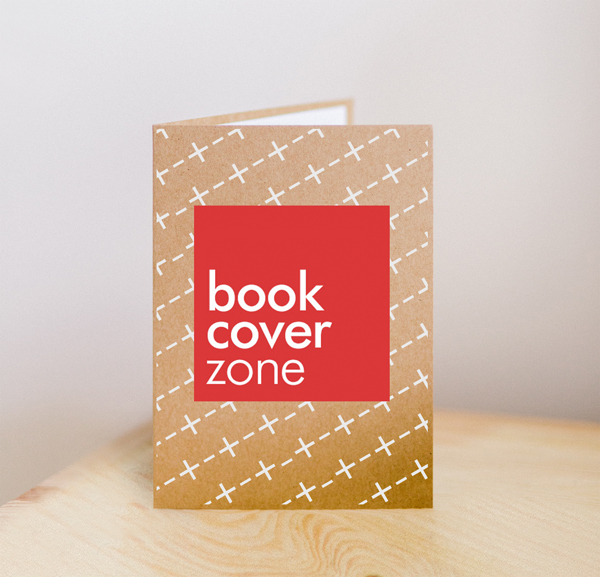 Kraft Card Mockup on Desk