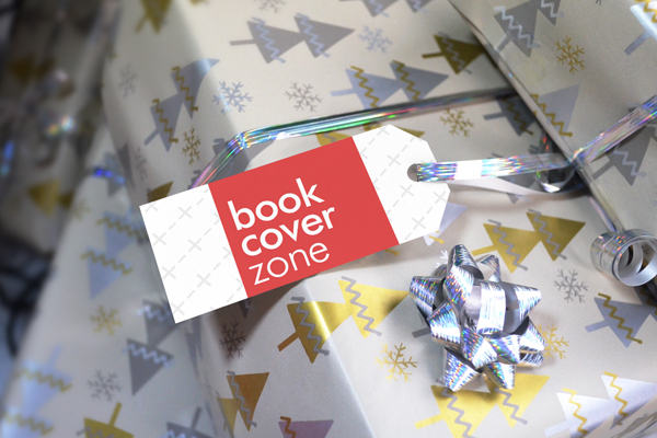 Christmas Gift Box Name Tag Mockup