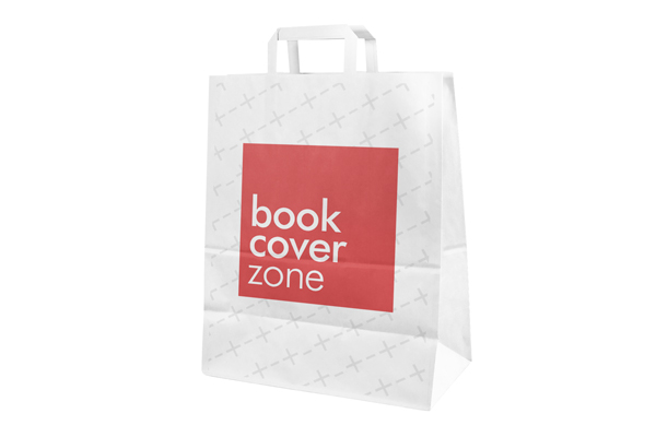Logo on Recycled Paper Bag Mockup