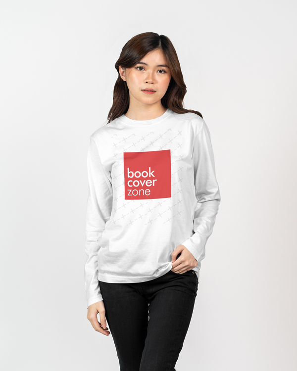 Long Sleeve Shirt Mockup with Asian Woman