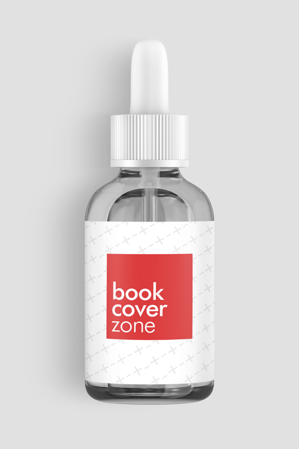 3D Clear Glass Dropper Bottle Mockup