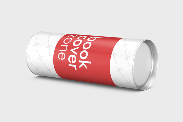 3D Lying Cylinder Tube Mockup
