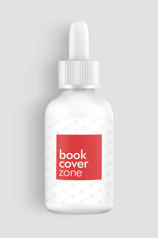 3D Lying Plastic Dropper Bottle Mockup