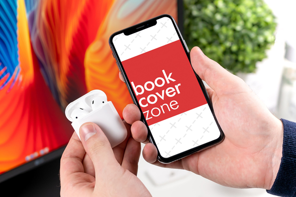 iPhone X and AirPods Mockup