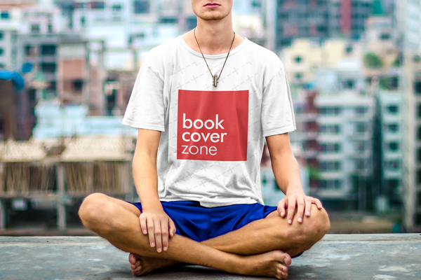 Yoga Pose T-Shirt Mockup