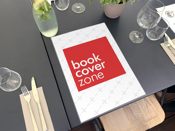 Restaurant Menu Mockup on Table