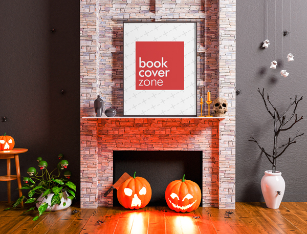 Halloween Canvas Mockup