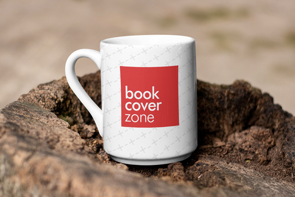 Mockup of a Coffee Mug on a Dead Tree