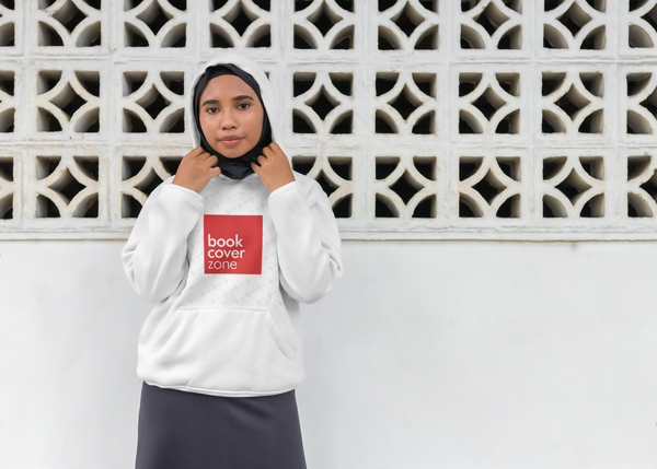 Hoodie Mockup Featuring a Woman
