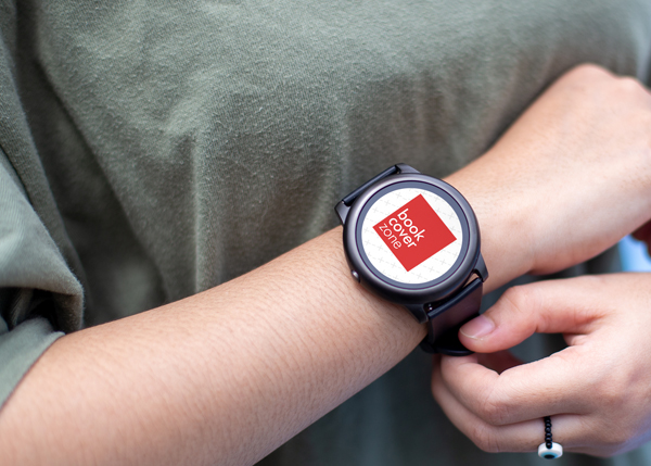 Rounded Smartwatch Mockup