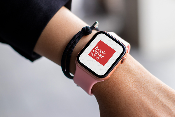Smartwatch Mockup Featuring Woman