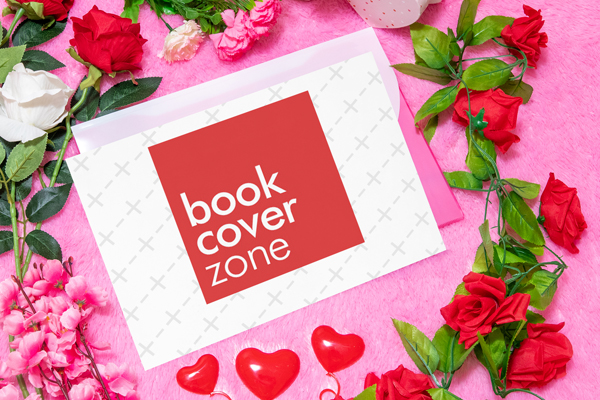 A4 Paper Mockup Surrounded by Flowers