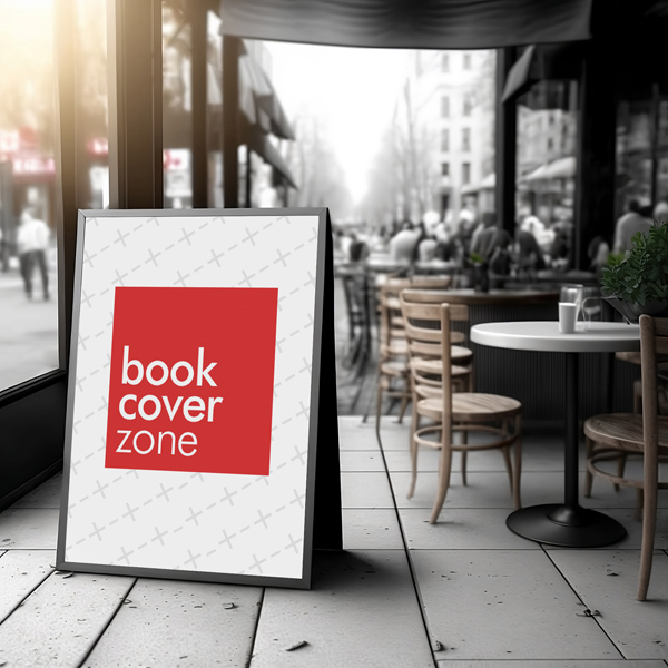 Mockup of an Empty Cafe Poster