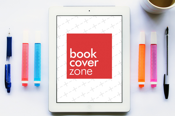 Mockup of White iPad in Portrait Mode