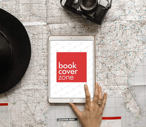 iPad Mockup with Person Browsing