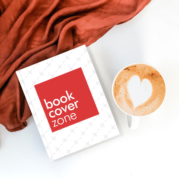 Book Mockup on Bedsheets