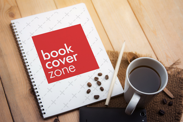 Notebook Page Drawing Mockup