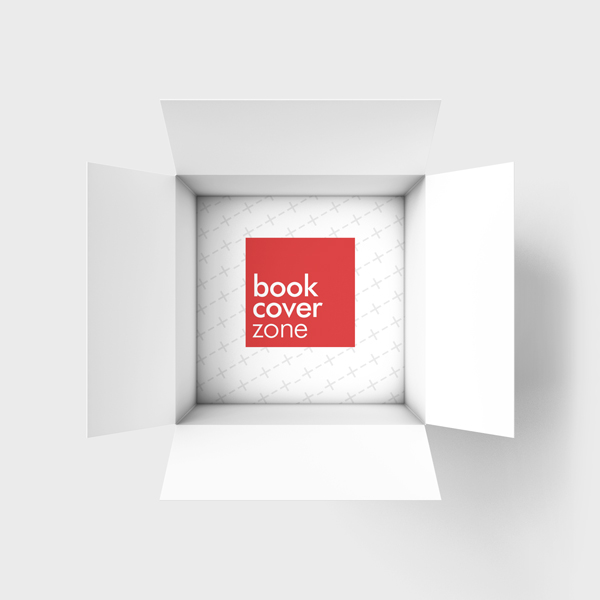 Open Product Box - Top View 3D Mockup