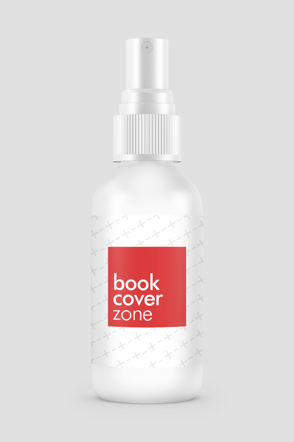 3D Plastic Spray Bottle Mockup