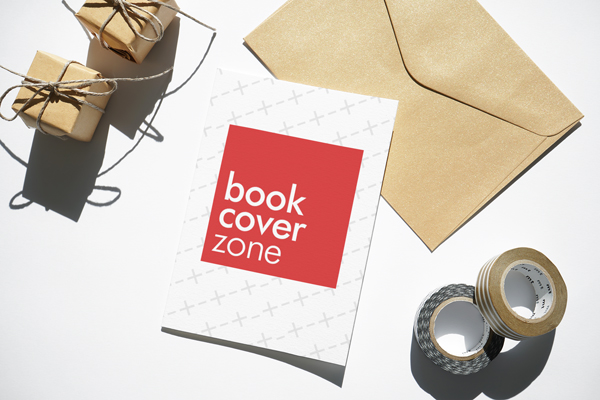 Portrait Postcard with Envelope Mockup