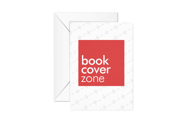 Portrait Postcard Mockup with Envelope